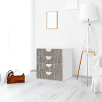 Klebefolie Dark washed - IKEA Smastad Kommode - 4 Schubladen - Kinderzimmer