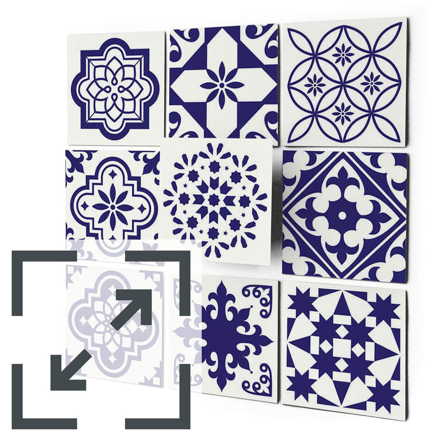 Fliesenaufkleber Eigenes Maß Main - Azulejo Love