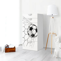 Möbel Klebefolie Eingenetzt - IKEA Smastad Kommode - 5 Schubladen - Kinderzimmer