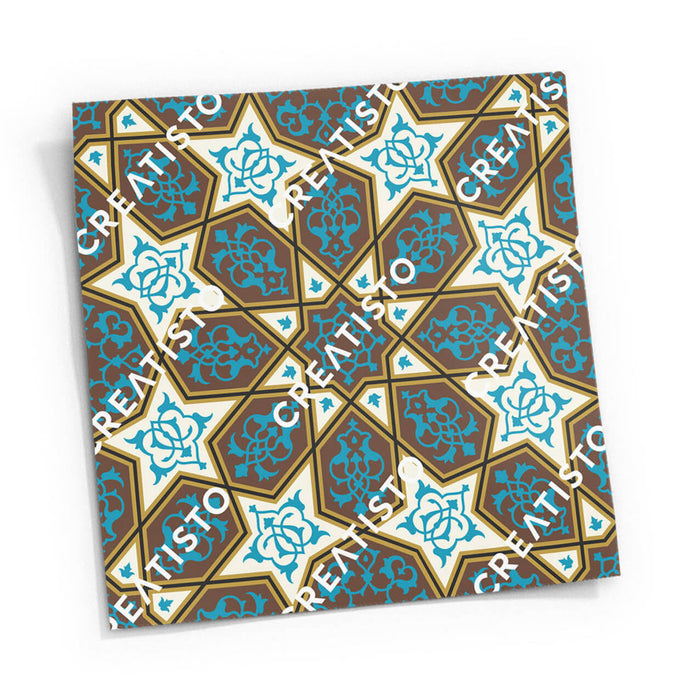 Fliesensticker Küche Musterfolie Gross - Orientalisches Mosaik pds1
