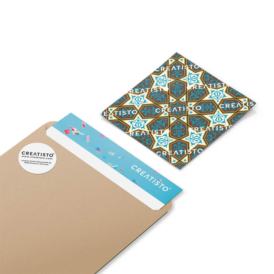 Klebefliesen Orientalisches Mosaik - Musterfolie Verpackung - creatisto pds2