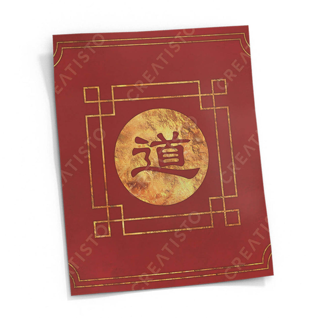 Fliesensticker rechteckig Küche Musterfolie Gross - Chinese Tiles pds1