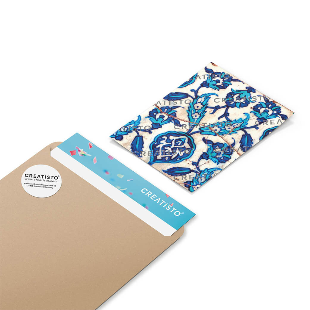 Klebefliesen rechteckig Hamam Vibes - Musterfolie Verpackung - creatisto pds2