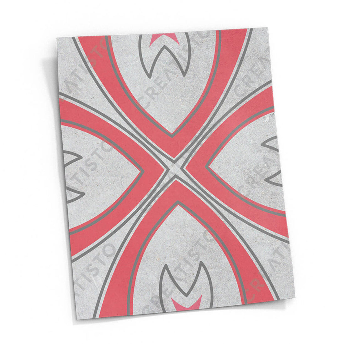 Fliesensticker rechteckig Küche Musterfolie Gross - Strawberry Cheese Tile pds1