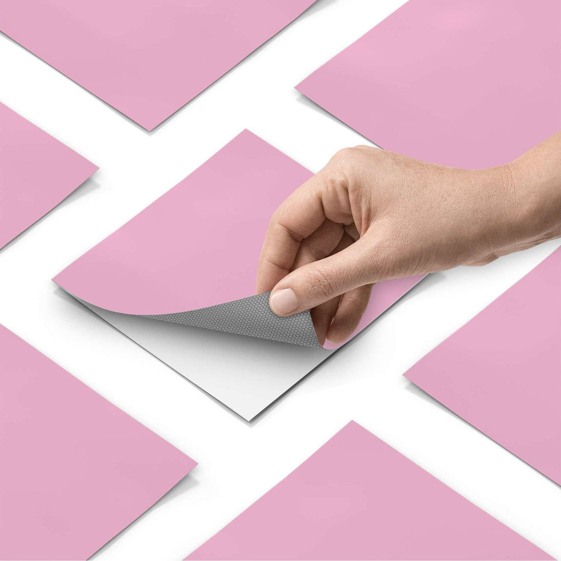 Eigenes Maß Fliesenfolie - Pink Light - Do-it-yourself - creatisto pds1