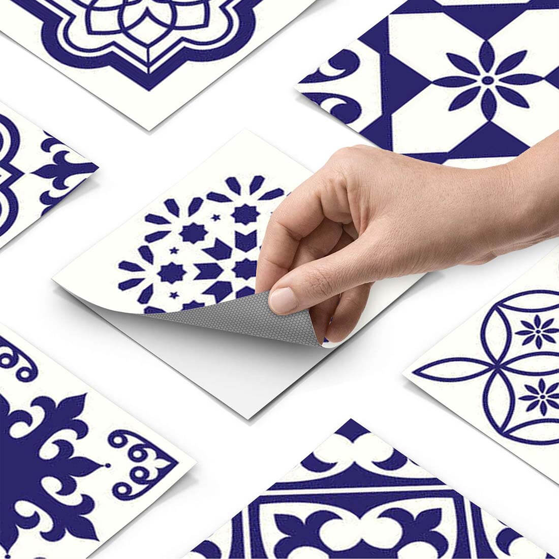 Eigenes Maß Klebefliesen Azulejo Love - Paket - creatisto pds1