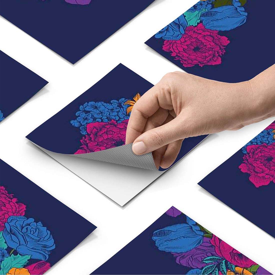Eigenes Maß Klebefliesen Blumenmuster - Paket - creatisto pds1