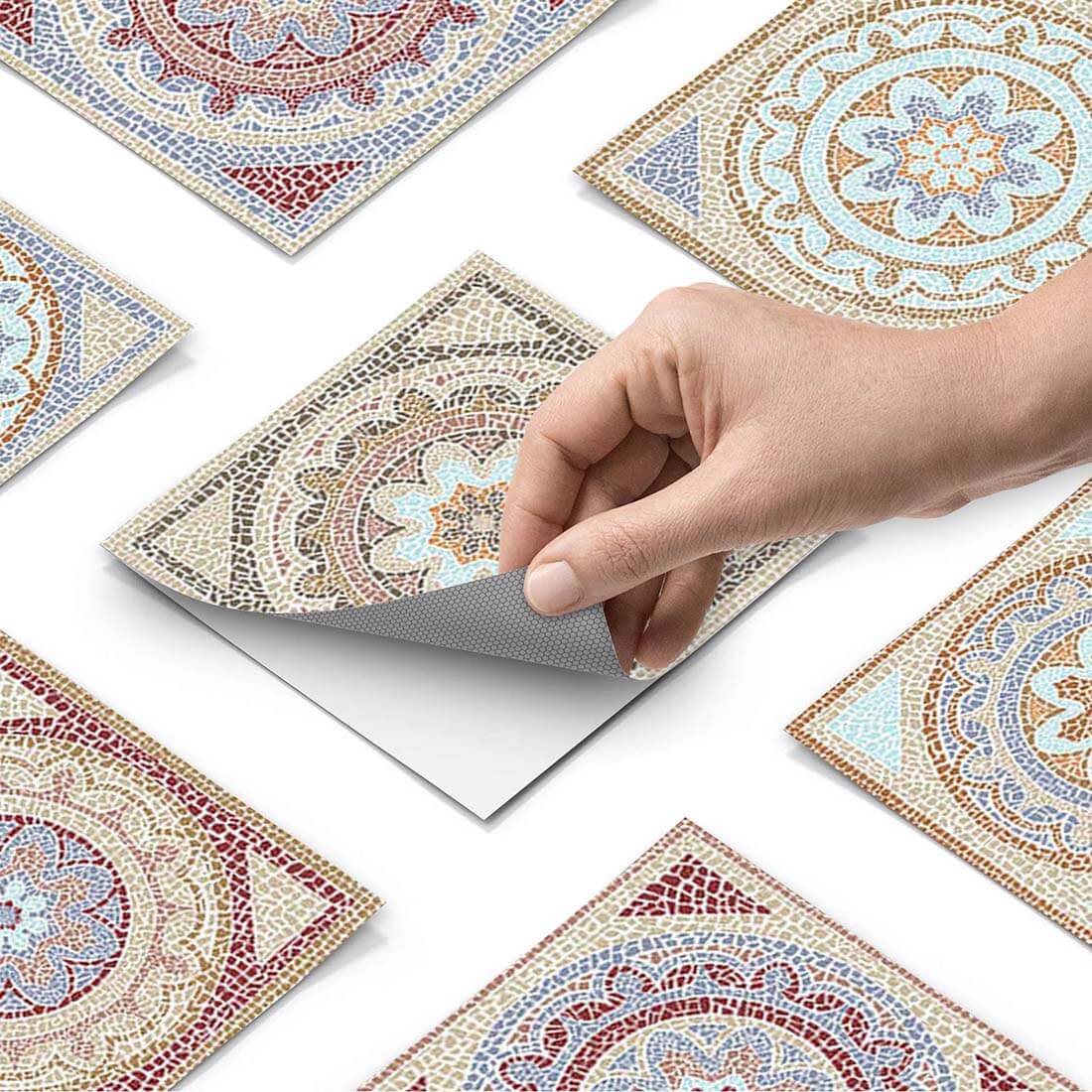 Eigenes Maß Klebefliesen Mosaik Afrika - Paket - creatisto pds1