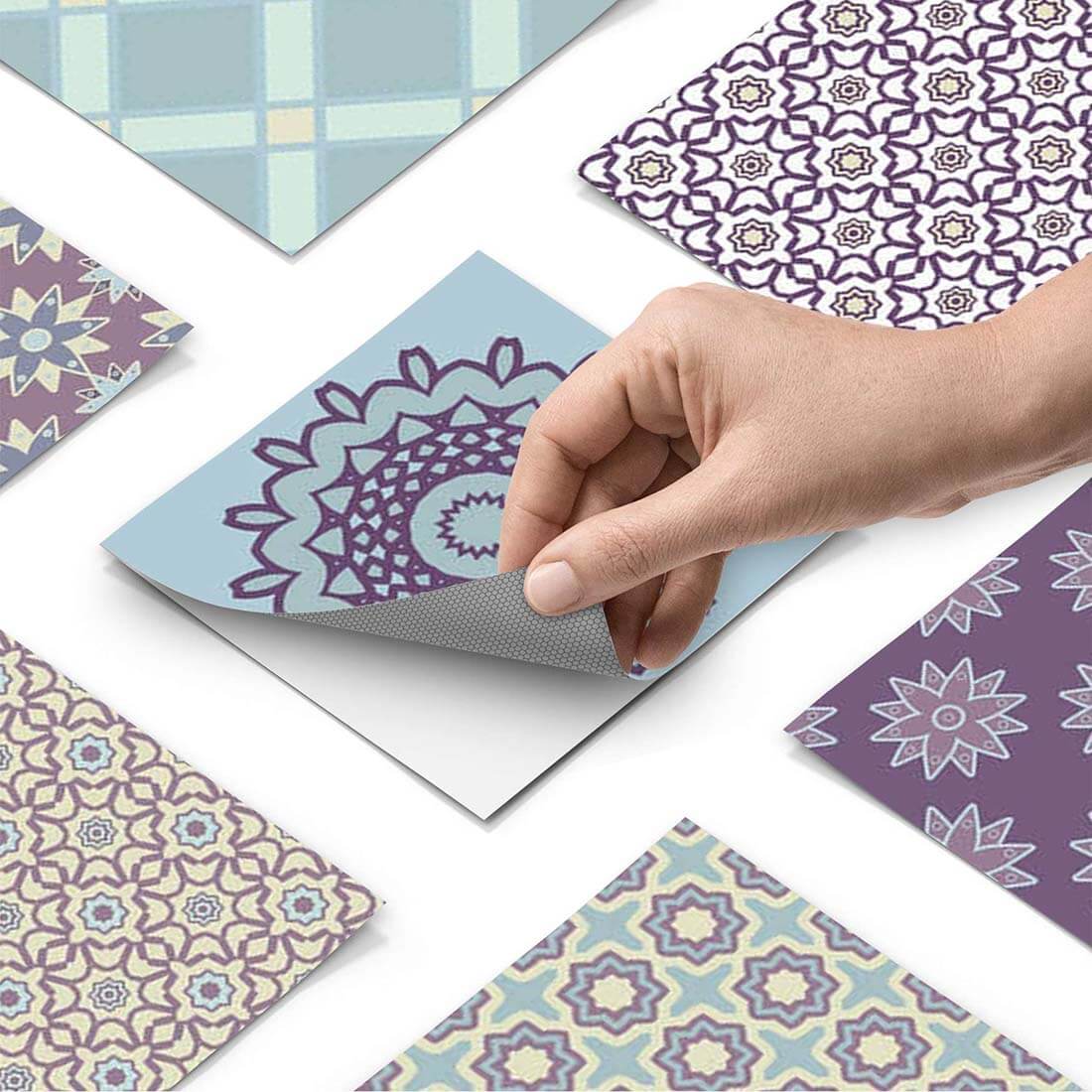 Eigenes Maß Klebefliesen Pastell Pattern - Paket - creatisto pds1