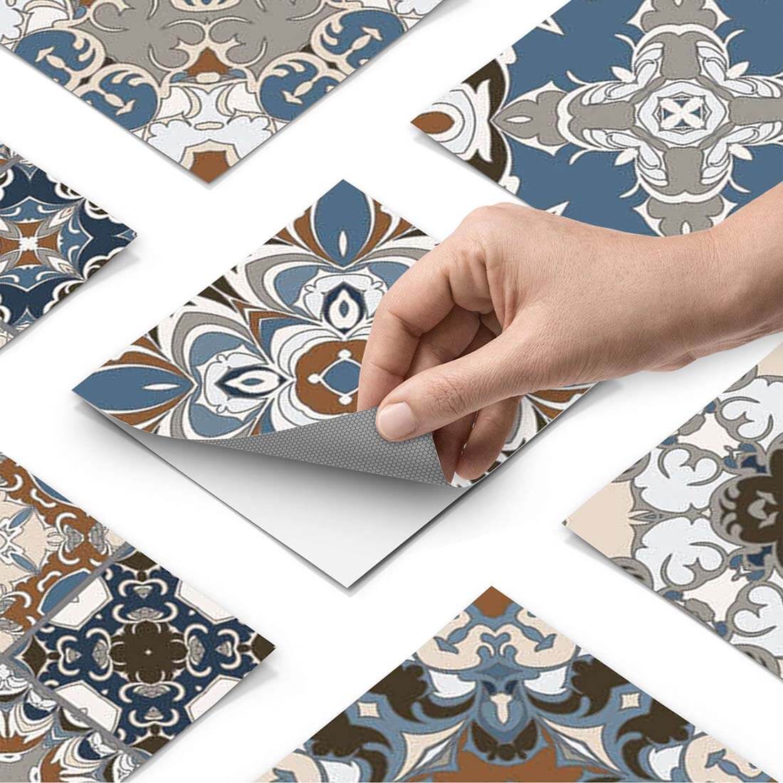 Eigenes Maß Klebefliesen Psychedelic mirror - Paket - creatisto pds1