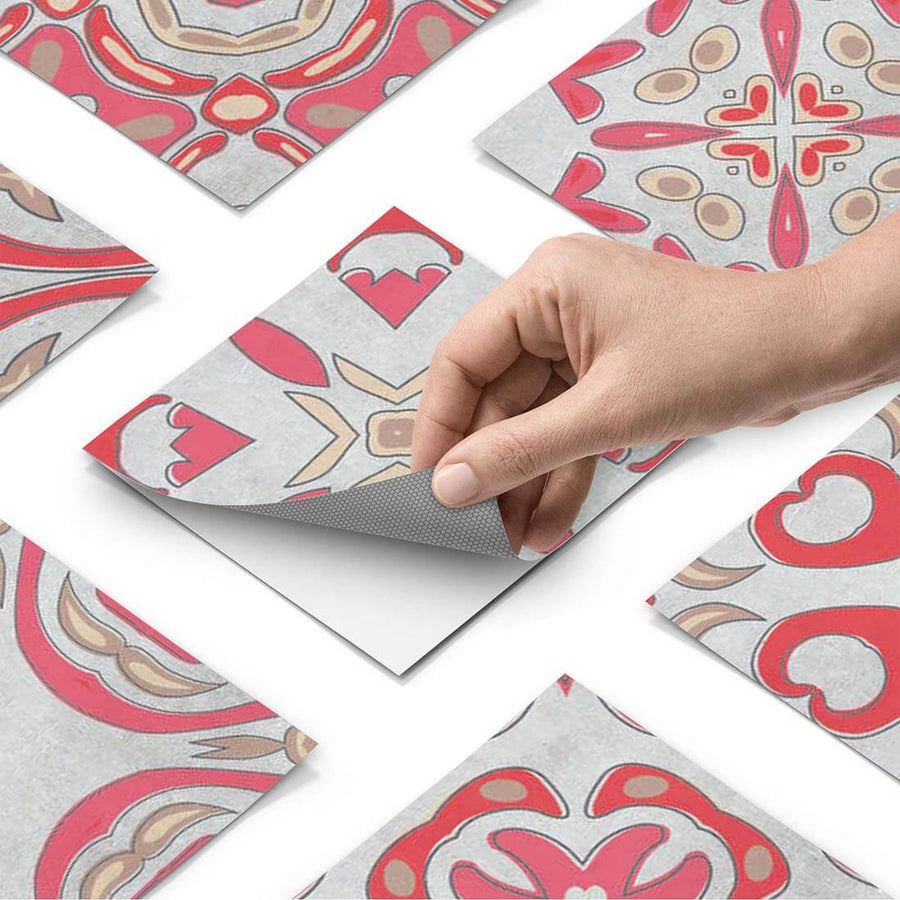 Eigenes Maß Klebefliesen Strawberry Cheese Tile - Paket - creatisto pds1