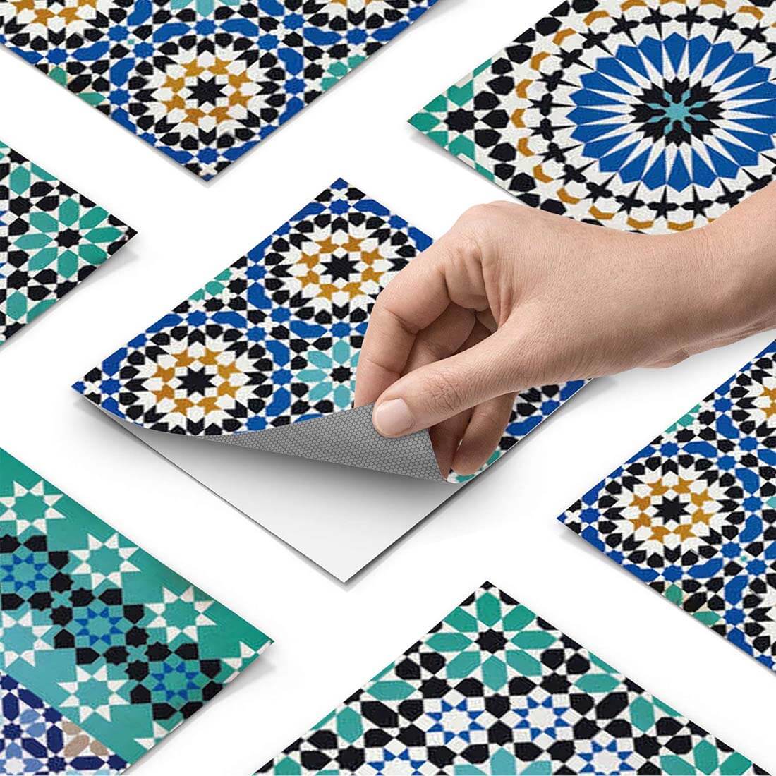 Eigenes Maß Klebefliesen Tuerkisches Mosaik - Paket - creatisto pds1