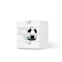 Klebefolie Freistoss - IKEA Smastad Kommode - 4 Schubladen  - weiss
