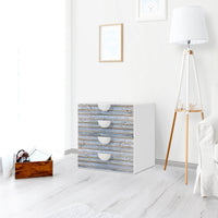 Klebefolie Greyhound - IKEA Smastad Kommode - 4 Schubladen - Kinderzimmer