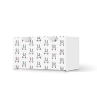 Möbelfolie Hoppel - IKEA Smastad Bank mit Kasten  - weiss