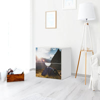 Klebefolie für Möbel Into the Wild - IKEA Smastad Kommode - 2 Schubladen - Kinderzimmer