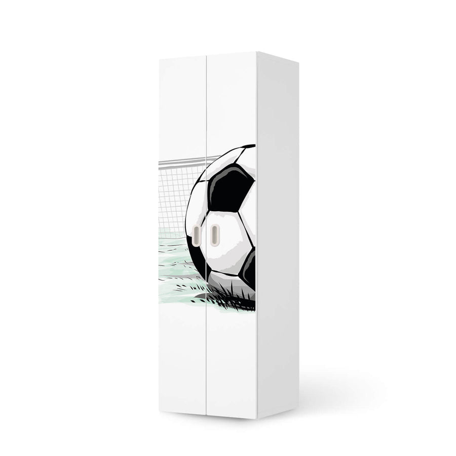 Möbelfolie Freistoss - IKEA Stuva / Fritids - 2 hohe Türen (192 cm) - weiss