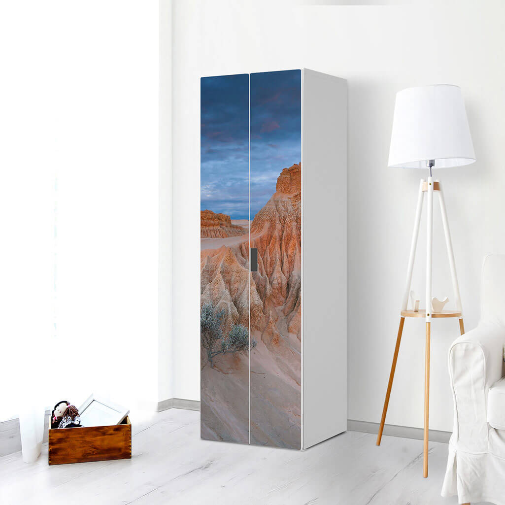 Möbelfolie Outback Australia - IKEA Stuva / Malad - 2 hohe Türen (192 cm) - Wohnzimmer
