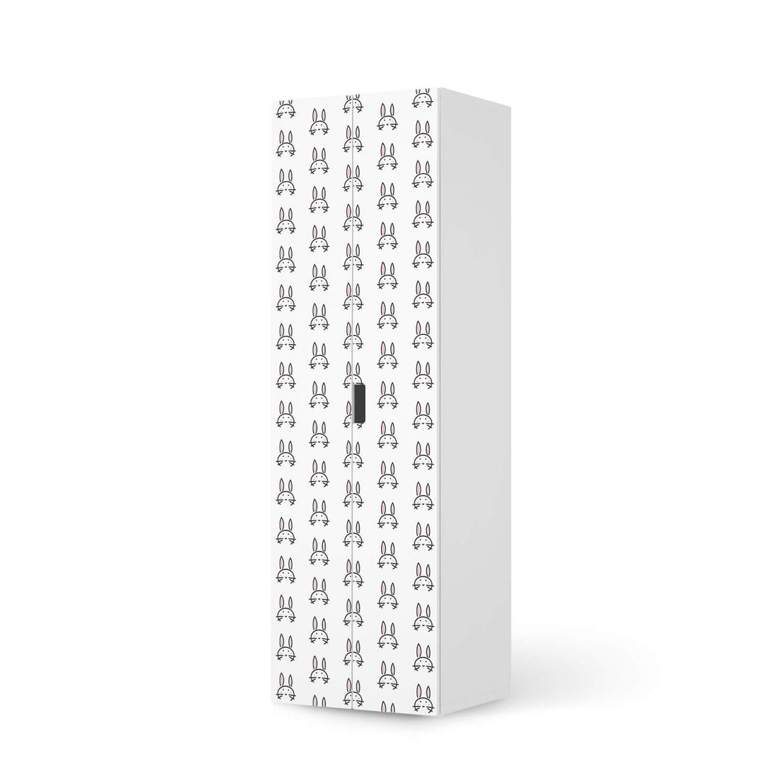 Möbelfolie Hoppel - IKEA Stuva / Malad - 2 hohe Türen (192 cm)  - weiss
