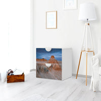 Klebefolie für Möbel Outback Australia - IKEA Smastad Kommode - 2 Schubladen - Kinderzimmer