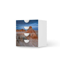 Klebefolie Outback Australia - IKEA Smastad Kommode - 4 Schubladen  - weiss