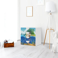 Klebefolie Pirates - IKEA Smastad Kommode - 4 Schubladen - Kinderzimmer