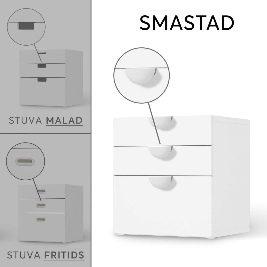 Vergleich IKEA Stuva Smastad - Gelb Dark