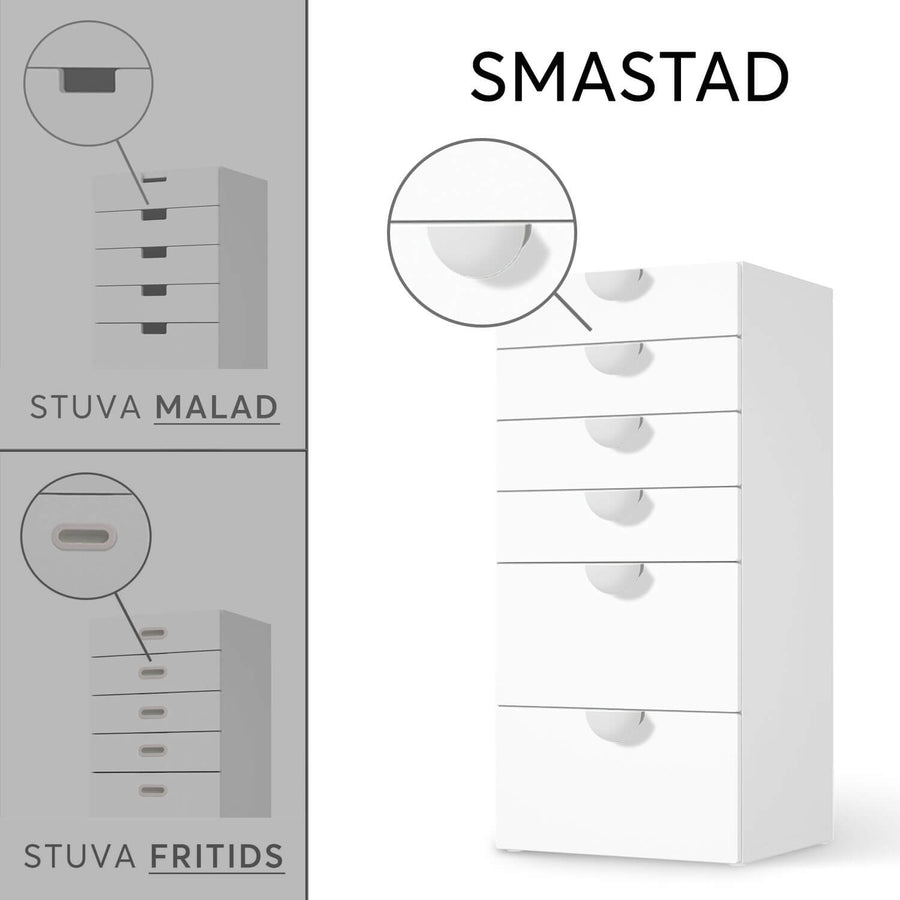 Vergleich IKEA Stuva Smastad - Blaugrau Dark