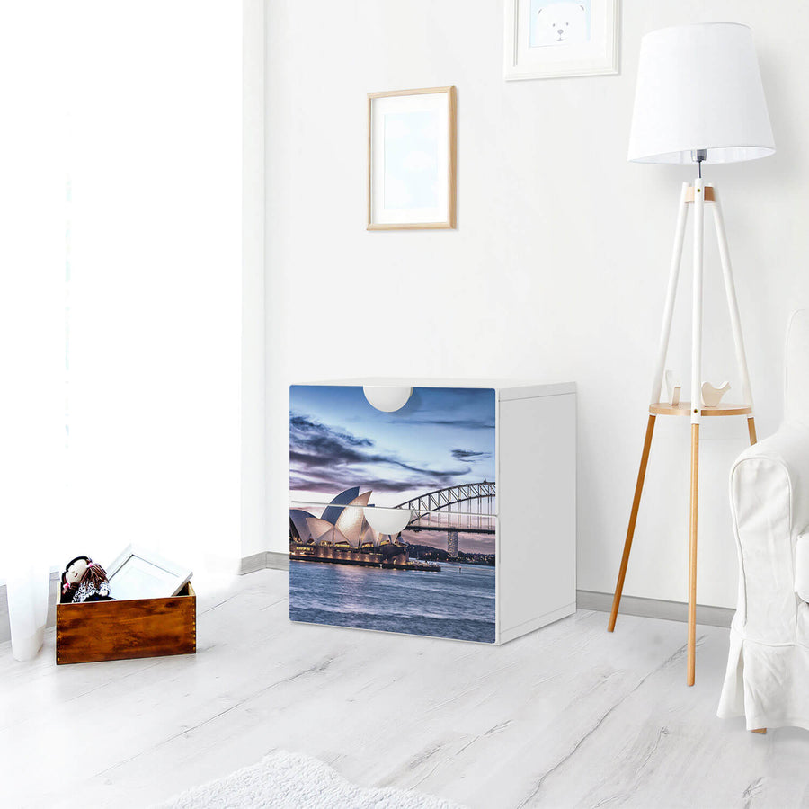 Klebefolie für Möbel Sydney - IKEA Smastad Kommode - 2 Schubladen - Kinderzimmer