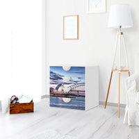 Klebefolie Sydney - IKEA Smastad Kommode - 4 Schubladen - Kinderzimmer