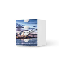 Klebefolie Sydney - IKEA Smastad Kommode - 4 Schubladen  - weiss
