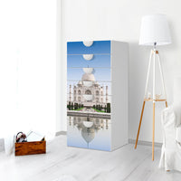 Klebefolie für Möbel Taj Mahal - IKEA Smastad Kommode - 6 Schubladen - Kinderzimmer