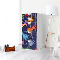 Möbel Klebefolie Underwater Life - IKEA Smastad Kommode - 5 Schubladen - Kinderzimmer