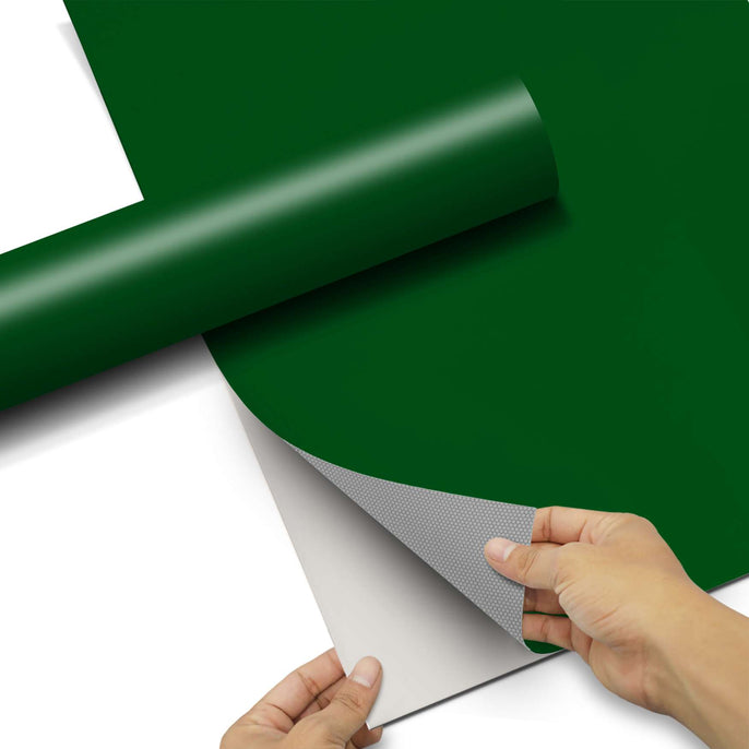 Klebefolie für Schränke - Grün Dark - Hochschrank 60x100 cm - Front pds1