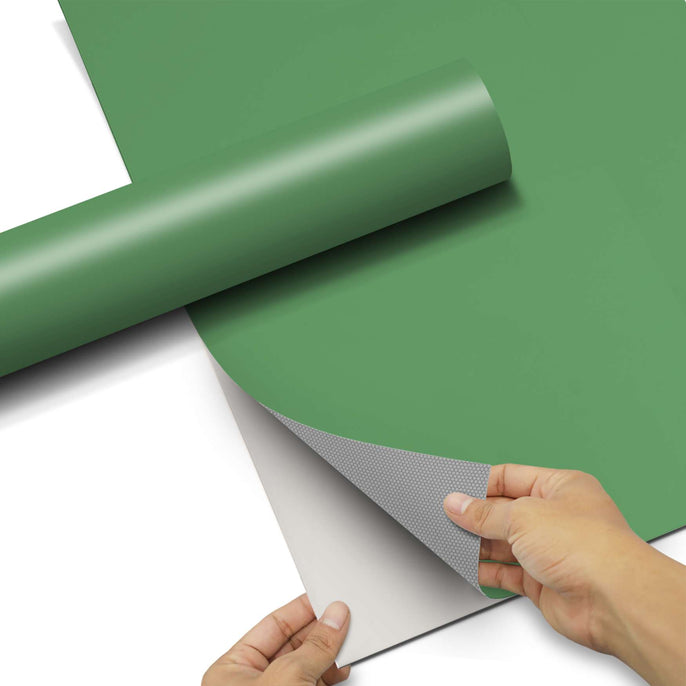Klebefolie für Schränke - Grün Light - Hochschrank 60x80 cm - Front pds1