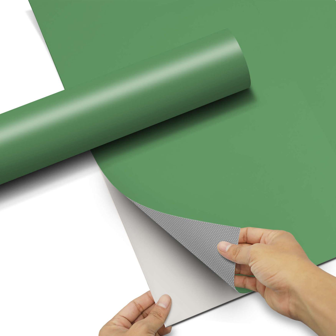 Klebefolie für Schränke - Grün Light - Hochschrank 60x100 cm - Front pds1