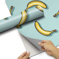 Klebefolie für Schränke - Hey Banana - Hochschrank 60x140 cm - Front pds1