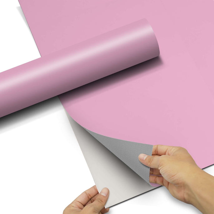 Klebefolie für Schränke - Pink Light - Hochschrank 60x80 cm - Front pds1