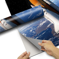 Kühlschrank Folie Space Traveller Kühlschrank 60x120 cm - Folie pds1