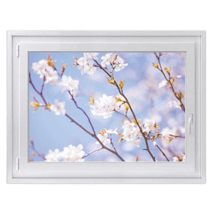 Fensterfolie [quer] -Apple Blossoms- Größe: 100x70 cm