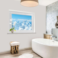 Fensterfolie [quer] - Himalaya - 100x70 cm - Bad