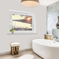 Fensterfolie [quer] - Seaside Dreams - 100x70 cm - Bad