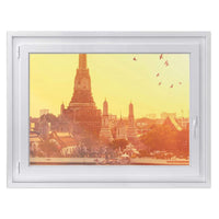 Fensterfolie [quer] -Bangkok Sunset- Größe: 100x70 cm