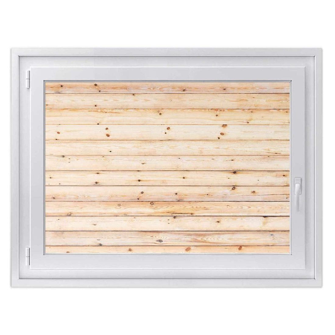 Fensterfolie [quer] -Bright Planks- Größe: 100x70 cm