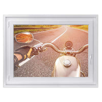 Fensterfolie [quer] -Easy Rider- Größe: 100x70 cm