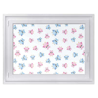 Fensterfolie [quer] -Eulenparty- Größe: 100x70 cm