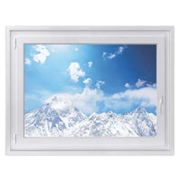 Fensterfolie [quer] -Everest- Größe: 100x70 cm