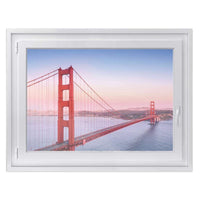 Fensterfolie [quer] -Golden Gate- Größe: 100x70 cm