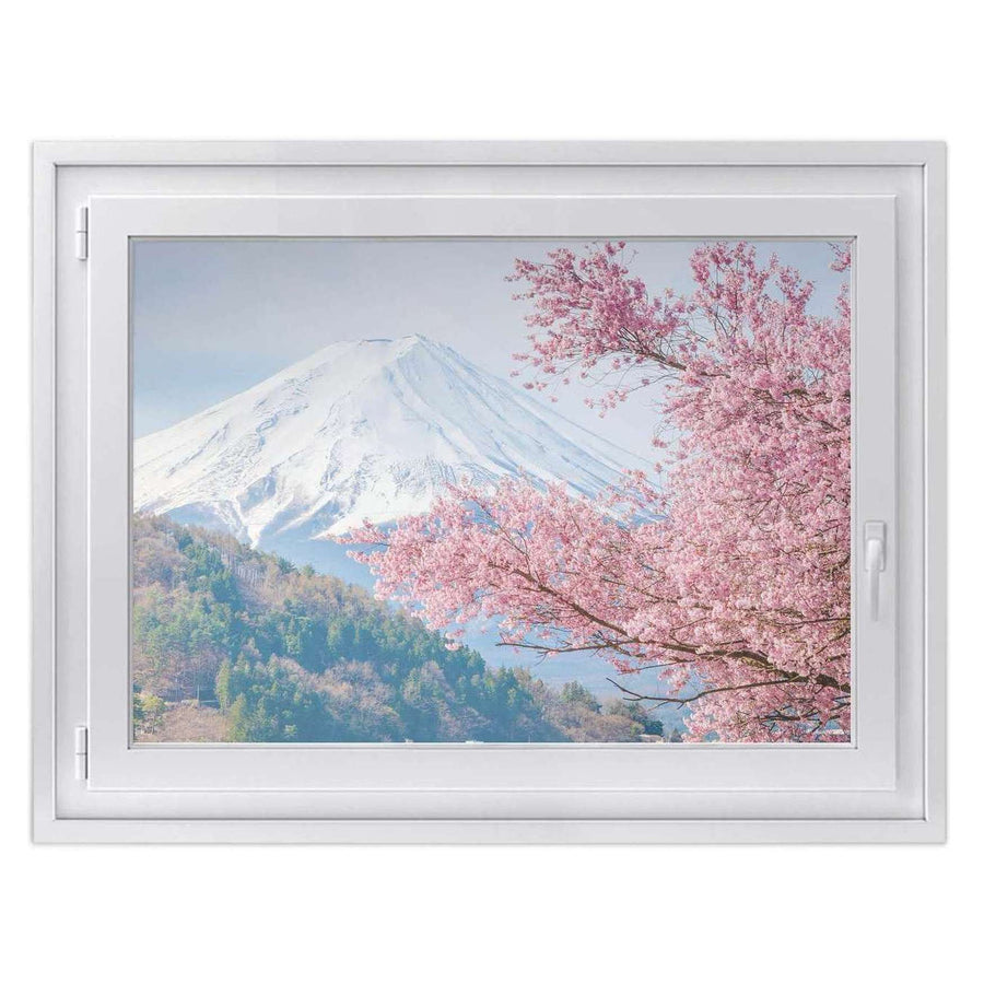 Fensterfolie [quer] -Mount Fuji- Größe: 100x70 cm