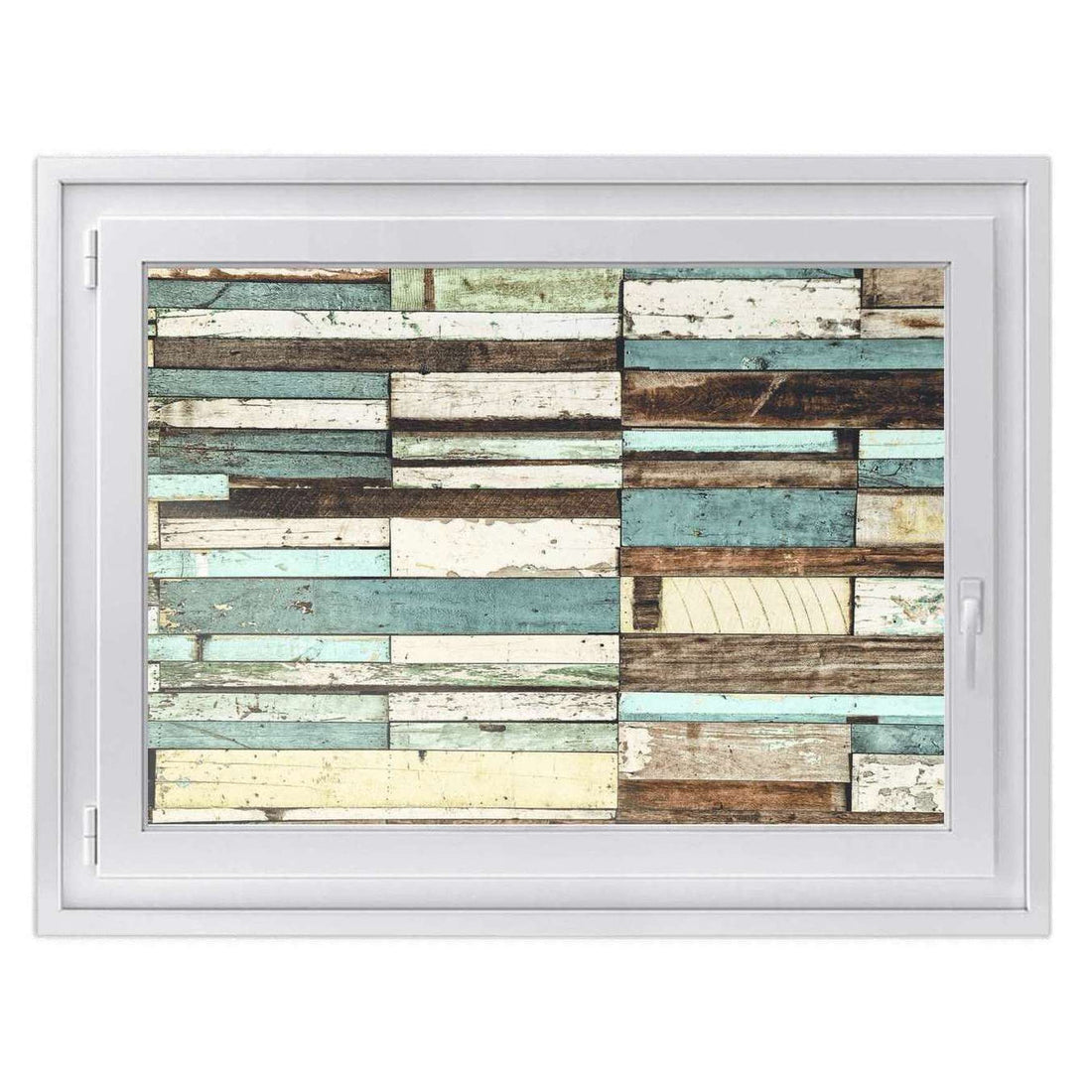Fensterfolie [quer] -Schiffsbruch- Größe: 100x70 cm